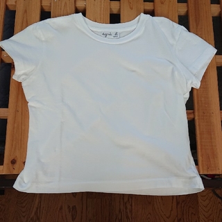 アニエスベー(agnes b.)のアニエスb  ホワイトTシャツ(Tシャツ(半袖/袖なし))