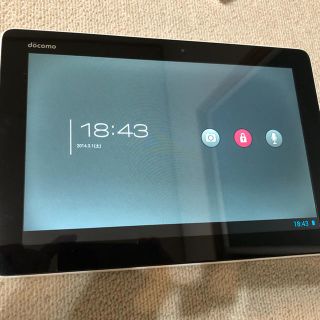 エヌティティドコモ(NTTdocomo)のdocomo タブレット dtab 01(タブレット)