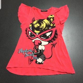 ヒステリックミニ(HYSTERIC MINI)のヒスミニ　AラインTシャツ(Tシャツ/カットソー)