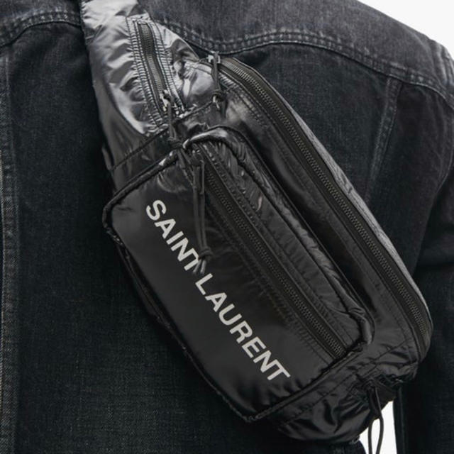 新品 2020AW Saint Laurent レザー シティ ベルトバッグ