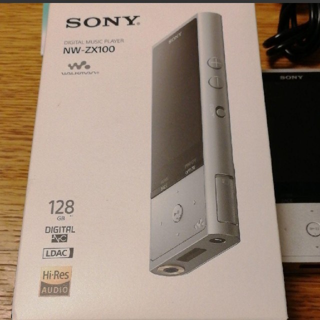 SONY NW-ZX100 walkman ハイレゾ音源対応 128GBスマホ/家電/カメラ