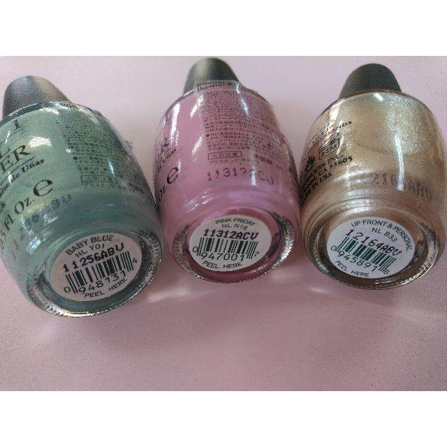 OPI(オーピーアイ)のOPI　ネイル　カラー　ポリッシュ　マニキュア　中古品２～３回使用６色セット売り コスメ/美容のネイル(マニキュア)の商品写真