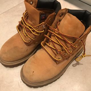 ティンバーランド(Timberland)の値下げ✨Timberland✨kidsｻｲｽﾞ ｲｴﾛｰﾇｰﾊﾞｯｸ ﾌﾞｰﾂ (ブーツ)