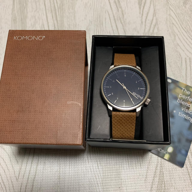 【新品】KOMONO コモノ 腕時計 WINSTONの通販 by RON's shop｜ラクマ