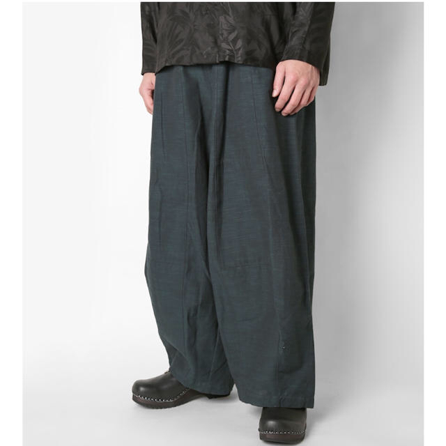 needles h.d aizu tsumugi pant