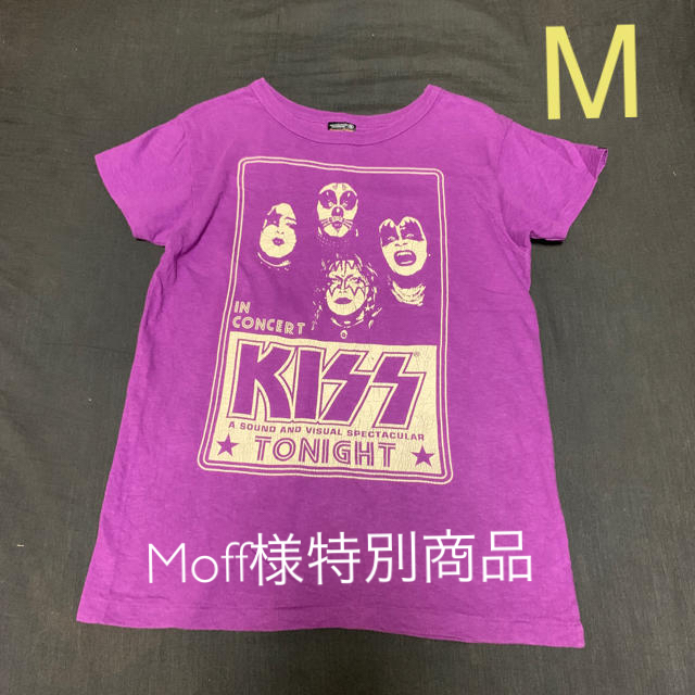 Groovy Colors(グルービーカラーズ)のKISS  IN  CONCERT Ｔシャツ Mサイズ レディースのトップス(Tシャツ(半袖/袖なし))の商品写真