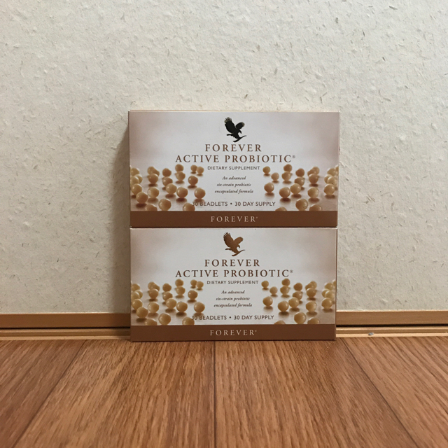 アロエベラジュース3本、プロバイオ2箱（FOREVER アロエベラ