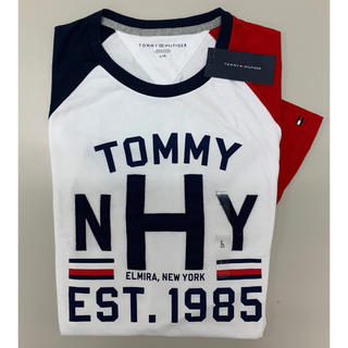 トミーヒルフィガー(TOMMY HILFIGER)の新品 新作 トミーヒルフィガーTシャツＬ(Tシャツ/カットソー(半袖/袖なし))