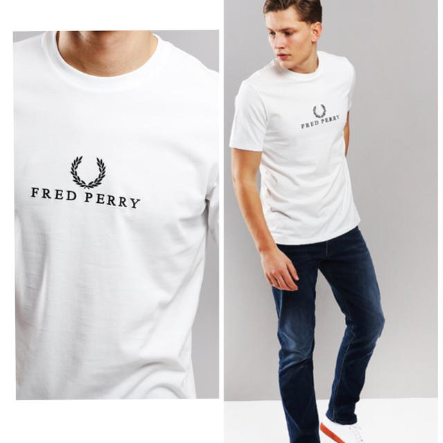 FRED PERRY(フレッドペリー)のフレッドペリー 刺繍ロゴ入りT-shirt メンズのトップス(Tシャツ/カットソー(半袖/袖なし))の商品写真