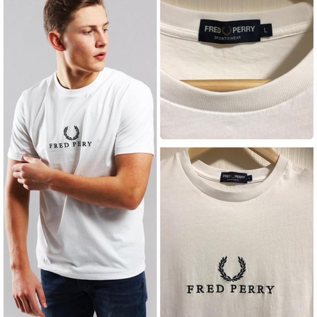 FRED PERRY(フレッドペリー)のフレッドペリー 刺繍ロゴ入りT-shirt メンズのトップス(Tシャツ/カットソー(半袖/袖なし))の商品写真