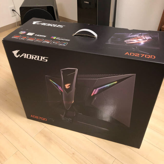 GIGABYTE AORUS AD27QD 27型 ゲーミングディスプレイ