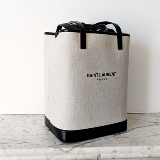 サンローラン(Saint Laurent)の残１【新品】SAINT LAURENT テディ キャンバス トートバッグ(トートバッグ)