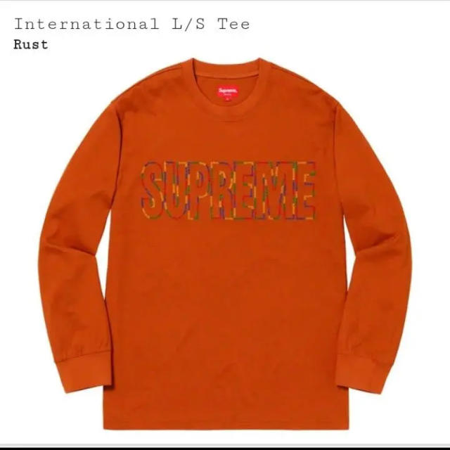 Supreme(シュプリーム)のsupreme lnternational L/S Tee メンズのトップス(Tシャツ/カットソー(七分/長袖))の商品写真