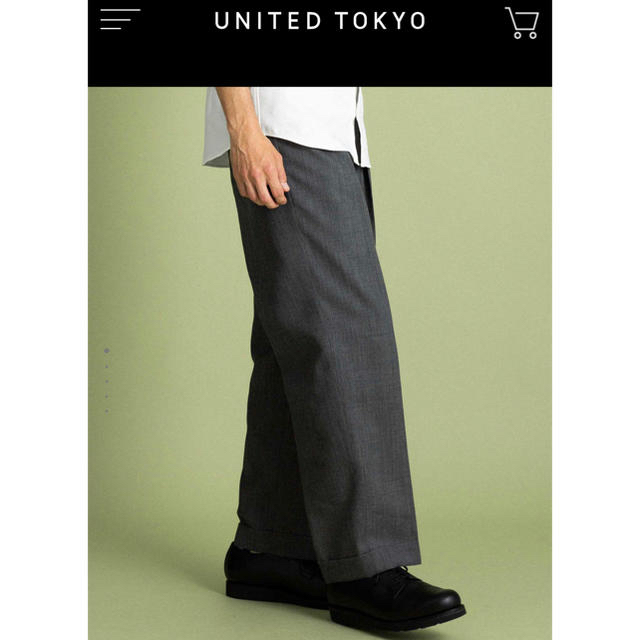 STUDIOUS(ステュディオス)のUNITED TOKYO リボーンカコウパンツ メンズのパンツ(スラックス)の商品写真