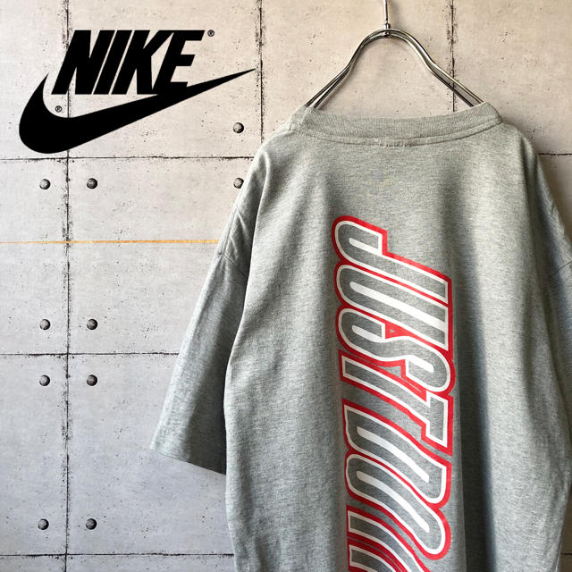 【激レア】 90s NIKE ナイキ 銀タグ バックプリント Tシャツ | フリマアプリ ラクマ