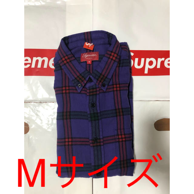 supreme tartan flannel shirt