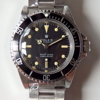 ロレックス(ROLEX)の希少！ロレックス サブマリーナ 5513 自動巻 ヴィンテージ 腕時計 5512(腕時計(アナログ))