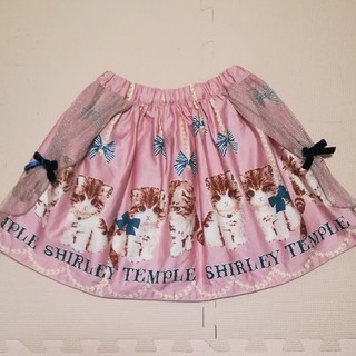シャーリーテンプル(Shirley Temple)のシャーリーテンプル　子猫スカート　120(スカート)