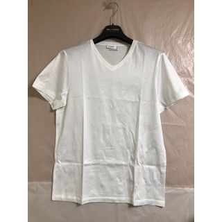 ジルサンダー(Jil Sander)の早い者勝ち！！JIL  SANDER シルケット加工VネックTシャツ(Tシャツ/カットソー(半袖/袖なし))