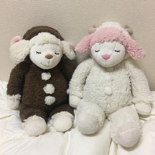 ぬいぐるみ セット 羊のみ 猿売り切れ(ぬいぐるみ)