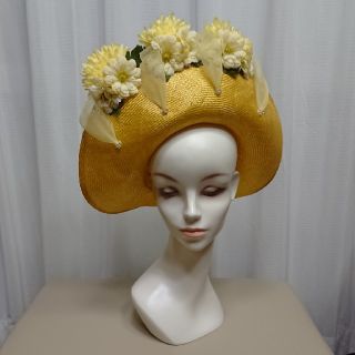 レア 80s vintage head dress ヴィンテージ 鳥 ハット-