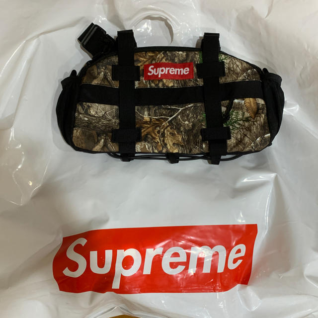 ウエストポーチsupreme waist bag ウエストバッグ カモ