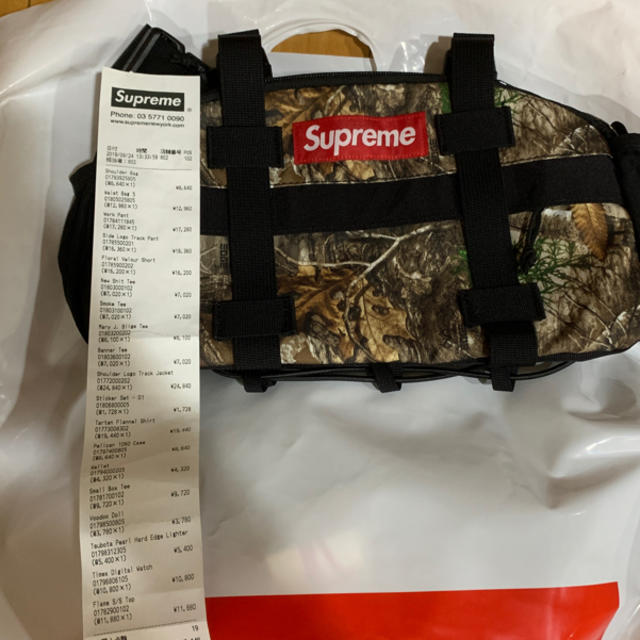 supreme waist bag ウエストバッグ カモ