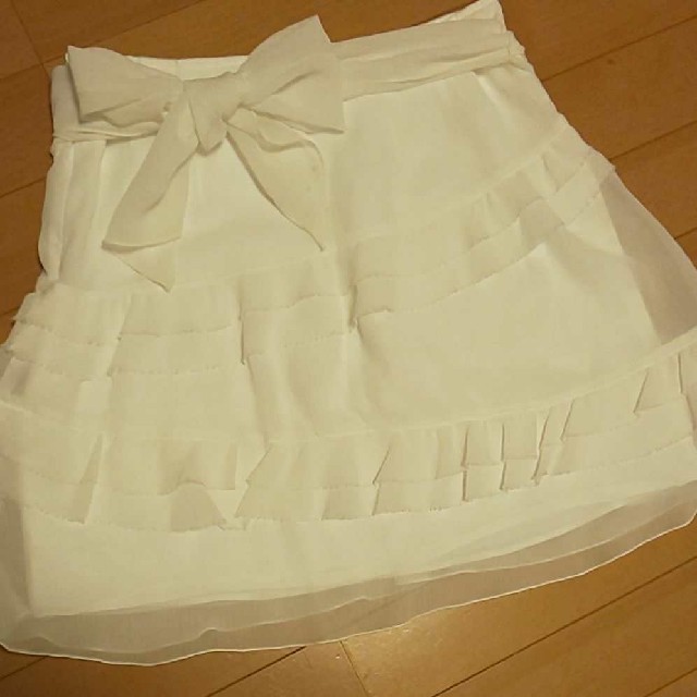 PRIVATE LABEL(プライベートレーベル)のプライベートレーベル  シフォンスカート レディースのスカート(ミニスカート)の商品写真