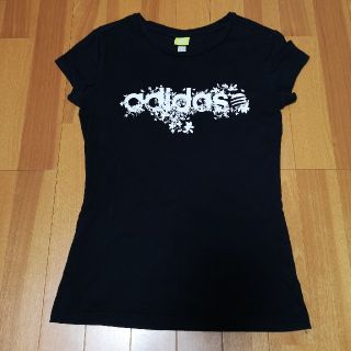 アディダス(adidas)のアディダス adidas Tシャツ 黒(Tシャツ(半袖/袖なし))