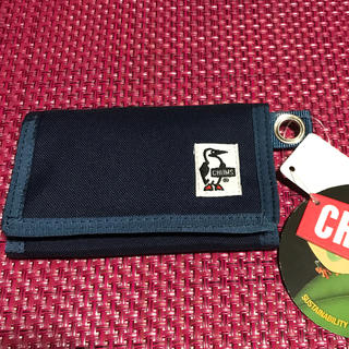 チャムス(CHUMS)のチャムス エコ スモール ウォレット ネイビー 折り財布 (折り財布)