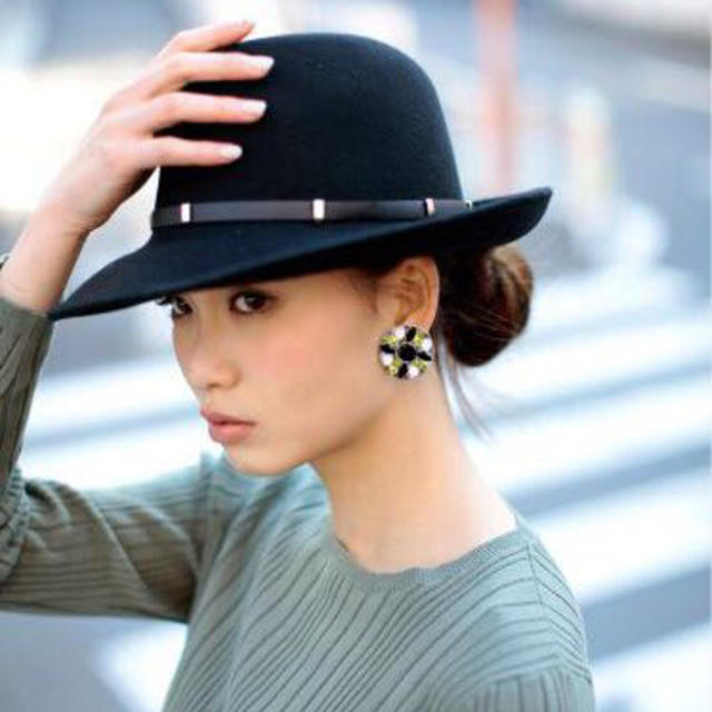 SLY(スライ)の今期SLY HAT♡ブラック新品 レディースの帽子(ハット)の商品写真