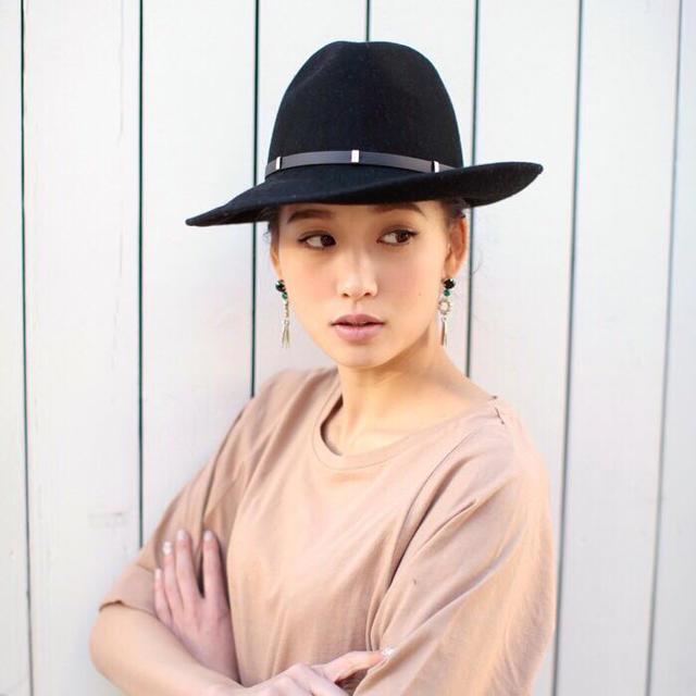 SLY(スライ)の今期SLY HAT♡ブラック新品 レディースの帽子(ハット)の商品写真