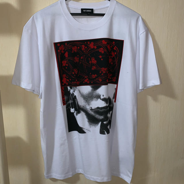 RAF SIMONS(ラフシモンズ)のRAF SIMONS ピアスマウス Tシャツ Lサイズ メンズのトップス(Tシャツ/カットソー(半袖/袖なし))の商品写真