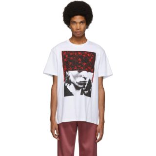 ラフシモンズ(RAF SIMONS)のRAF SIMONS ピアスマウス Tシャツ Lサイズ(Tシャツ/カットソー(半袖/袖なし))