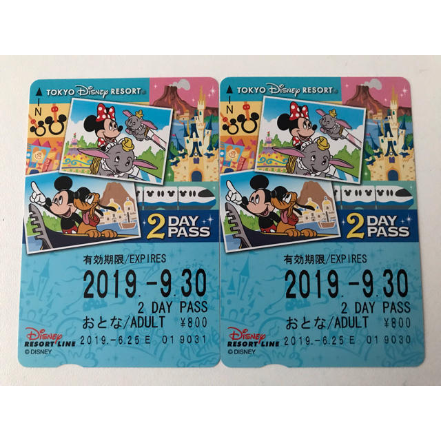 Disney ディズニーリゾートライン2dayパスポートの通販 By Madoka S