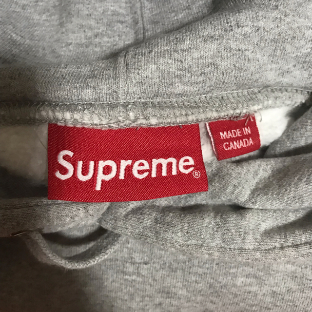 supreme Corner Label Hooded Sweatshirt