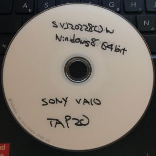 ソニー(SONY)のrecovery disk vaio tap20 bd(デスクトップ型PC)