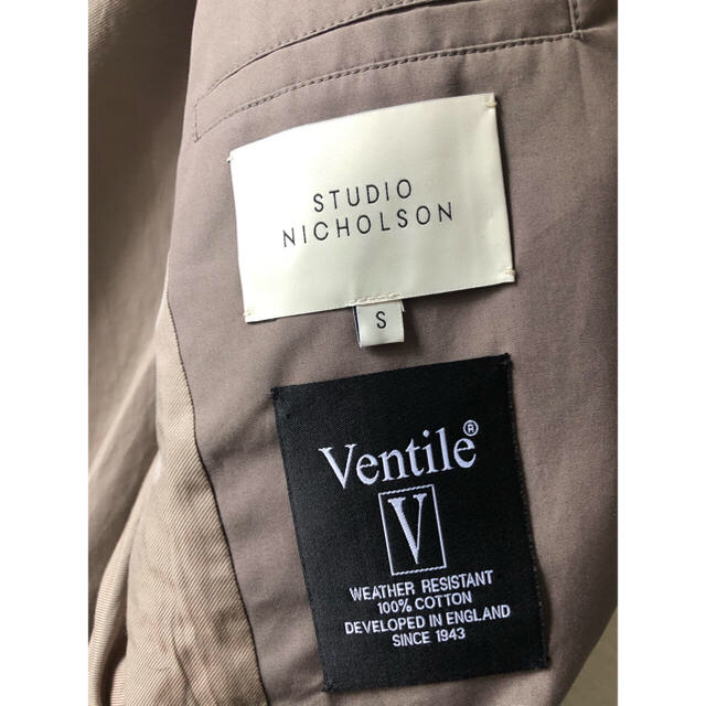 ドンタコス様 専用  studionicholson スタジオ ニコルソン メンズのジャケット/アウター(ステンカラーコート)の商品写真