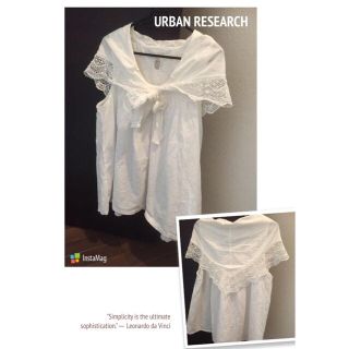 アーバンリサーチ(URBAN RESEARCH)のアーバンリサーチ♡ストール風ブラウス(シャツ/ブラウス(半袖/袖なし))