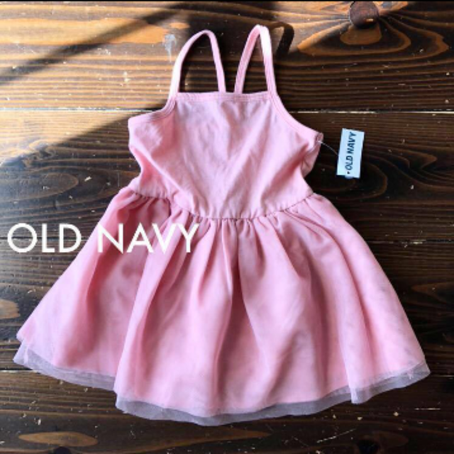 Old Navy(オールドネイビー)の【新品】【OLD NAVY】オールドネイビー*チュールワンピース 85cm キッズ/ベビー/マタニティのベビー服(~85cm)(ワンピース)の商品写真