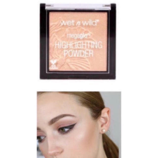 wet n wild Highlighting Powder &ブラシセット♡ コスメ/美容のベースメイク/化粧品(フェイスパウダー)の商品写真