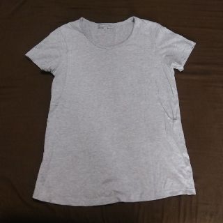 ニシマツヤ(西松屋)の授乳口付き　グレーTシャツ(マタニティトップス)