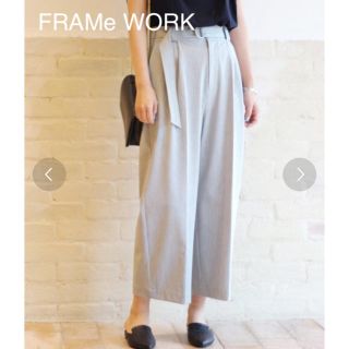 スピックアンドスパン(Spick & Span)のFRAMe WORK ワイドパンツ(その他)