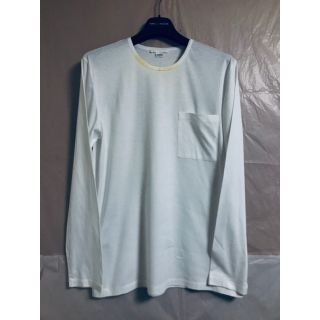 ヘルムートラング(HELMUT LANG)の早い者勝ち！！HELMUT LANG サビ加工カットソー ホワイト(Tシャツ/カットソー(七分/長袖))