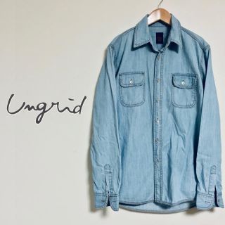 アングリッド(Ungrid)の【ビッグシルエット】Ungrid アングリッドデニムシャツ レッドステッチ(シャツ/ブラウス(長袖/七分))