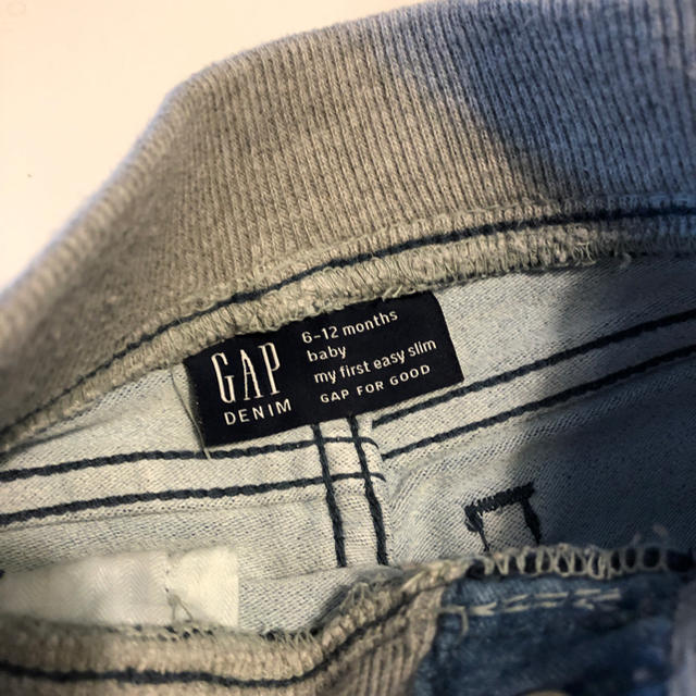 babyGAP(ベビーギャップ)のGAP 6〜12m デニム キッズ/ベビー/マタニティのベビー服(~85cm)(パンツ)の商品写真