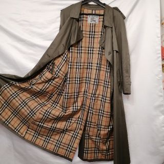 バーバリー(BURBERRY)のBURBERRY　トレンチコート　ノバチェック　バーバリー　玉虫色(トレンチコート)