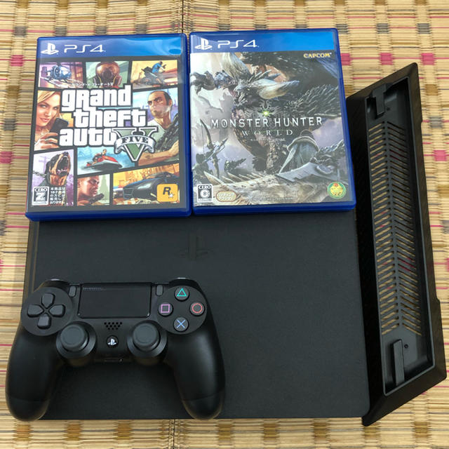 PS4 本体+カセット+スタンド