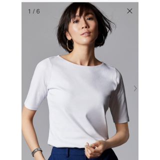 ドゥクラッセＴシャツ・ボートネック5分袖/60cm丈(Tシャツ(半袖/袖なし))