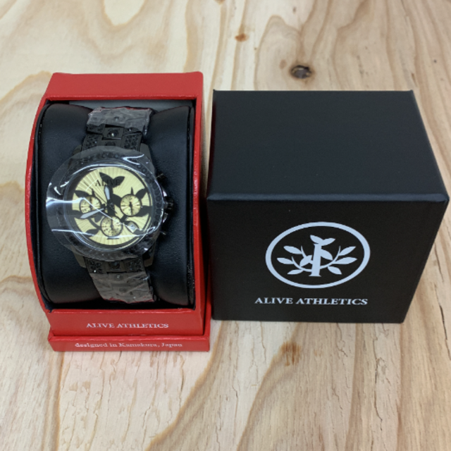 Alive Athletics - ◆新品未使用◆ALIVE腕時計　DYNASTY　pharaoh black